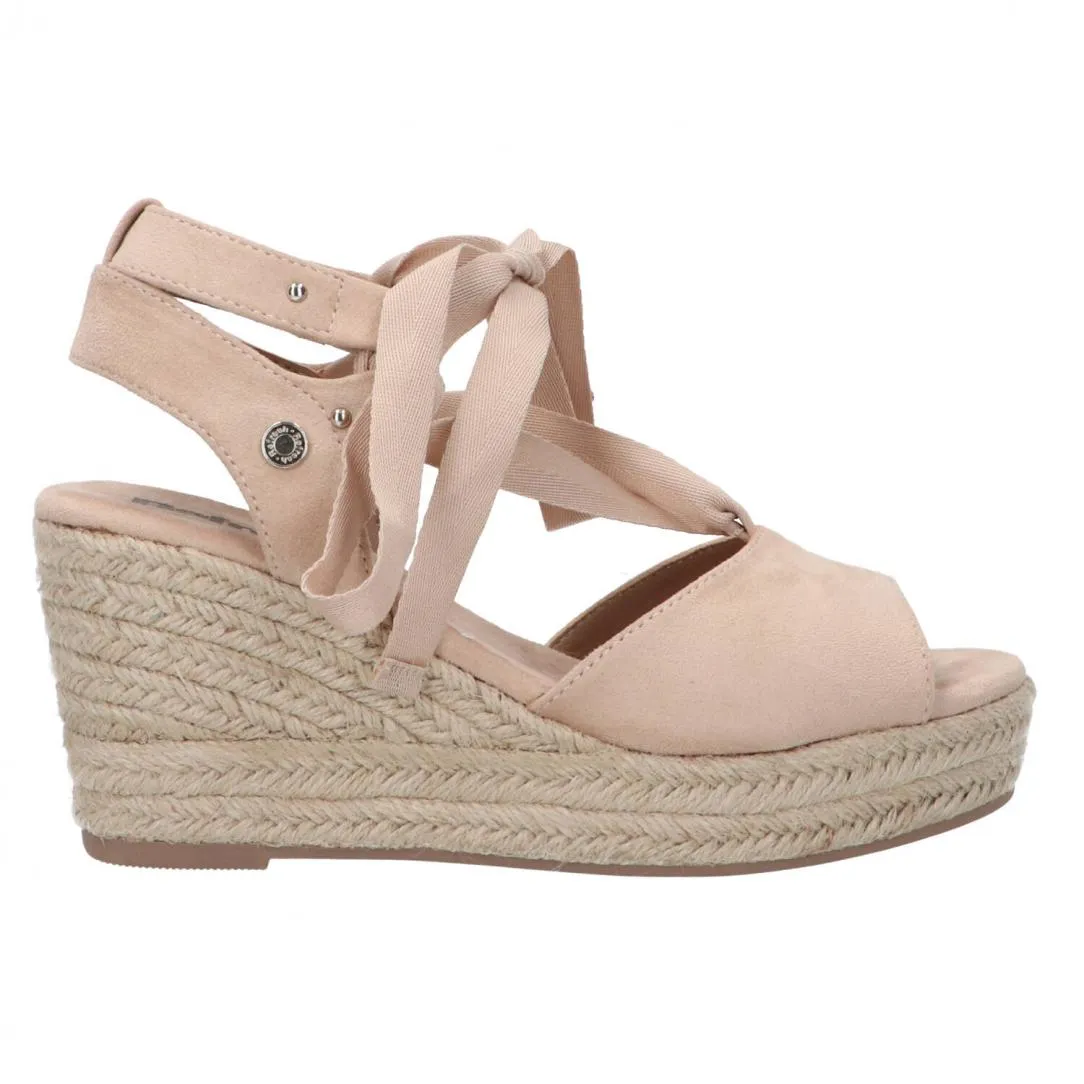 170771 MICROFIBER SANDALS Beige