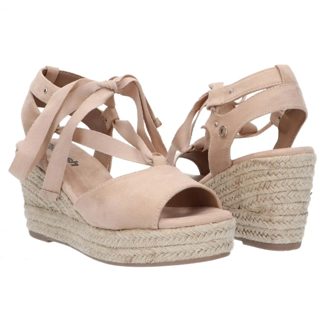 170771 MICROFIBER SANDALS Beige