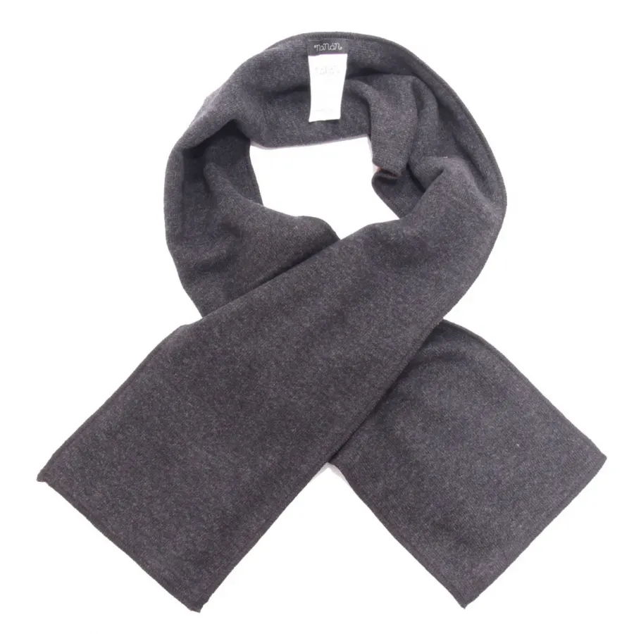 3293AL sciarpa bimbo boy NANAN kids scarf brown/grey