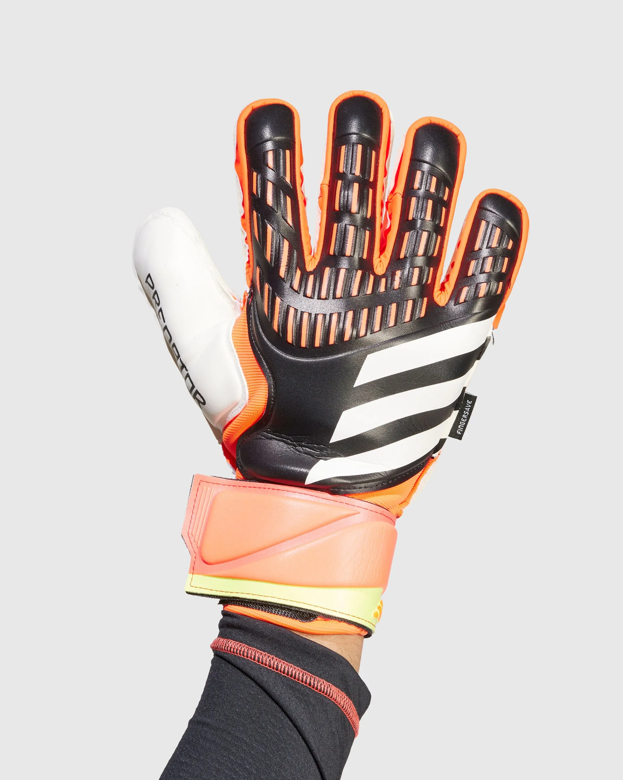 Adidas Guanti Portiere Predator Match Fingersave Nero Adulto