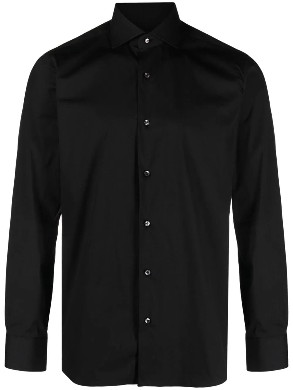   Barba  Camicia nera slim fit  