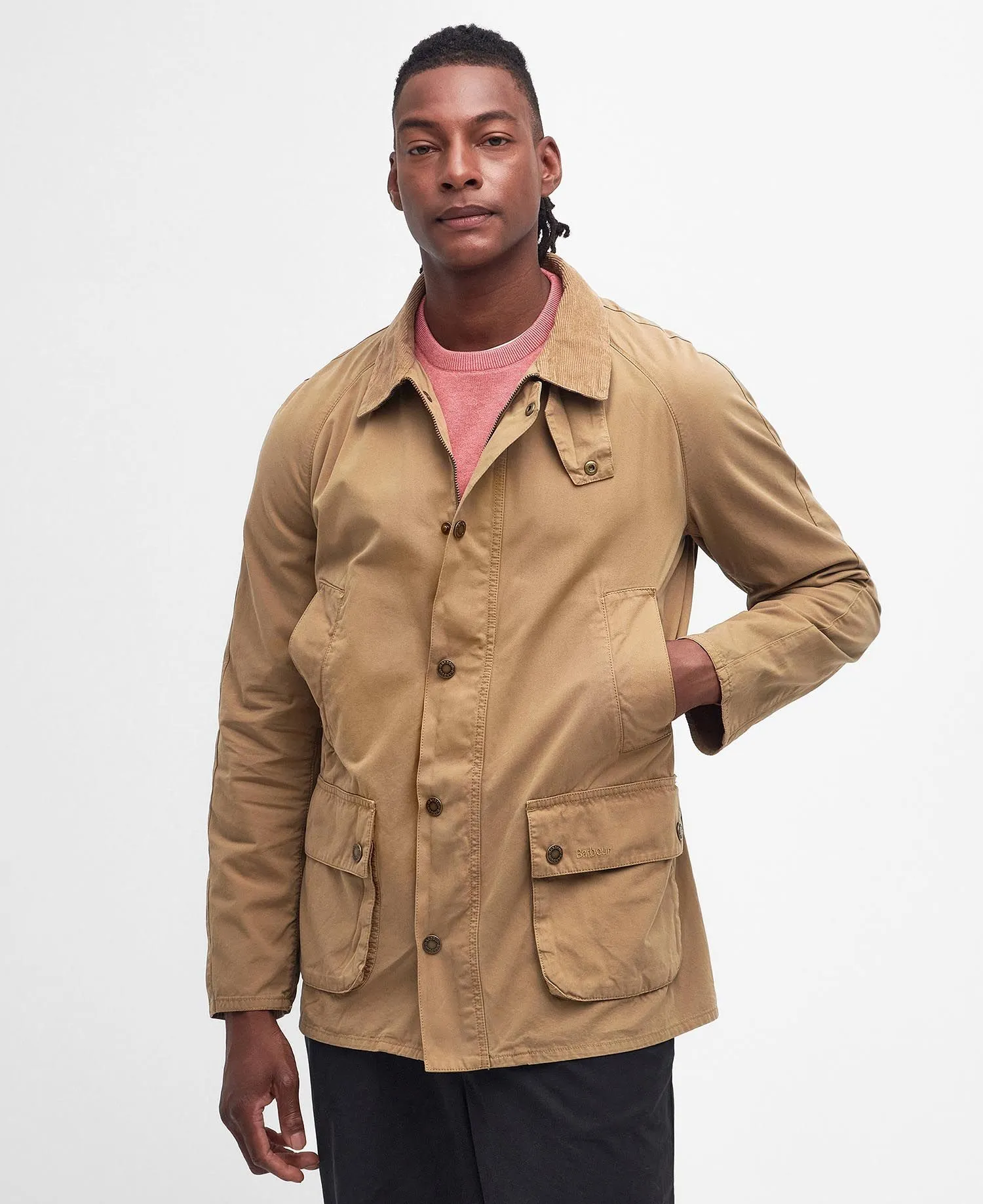 Barbour Giacca leggera uomo Ashby Casual beige