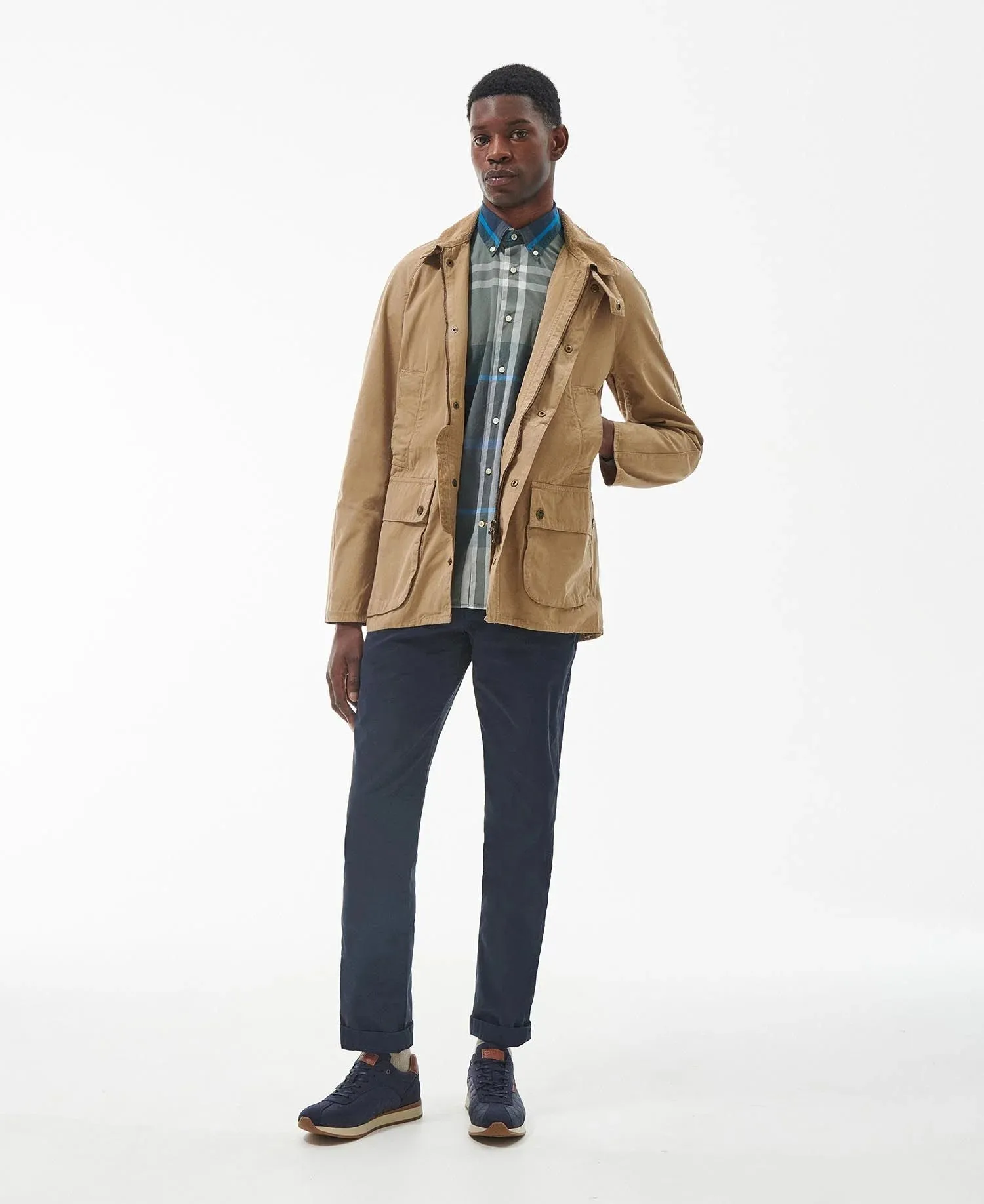 Barbour Giacca leggera uomo Ashby Casual beige