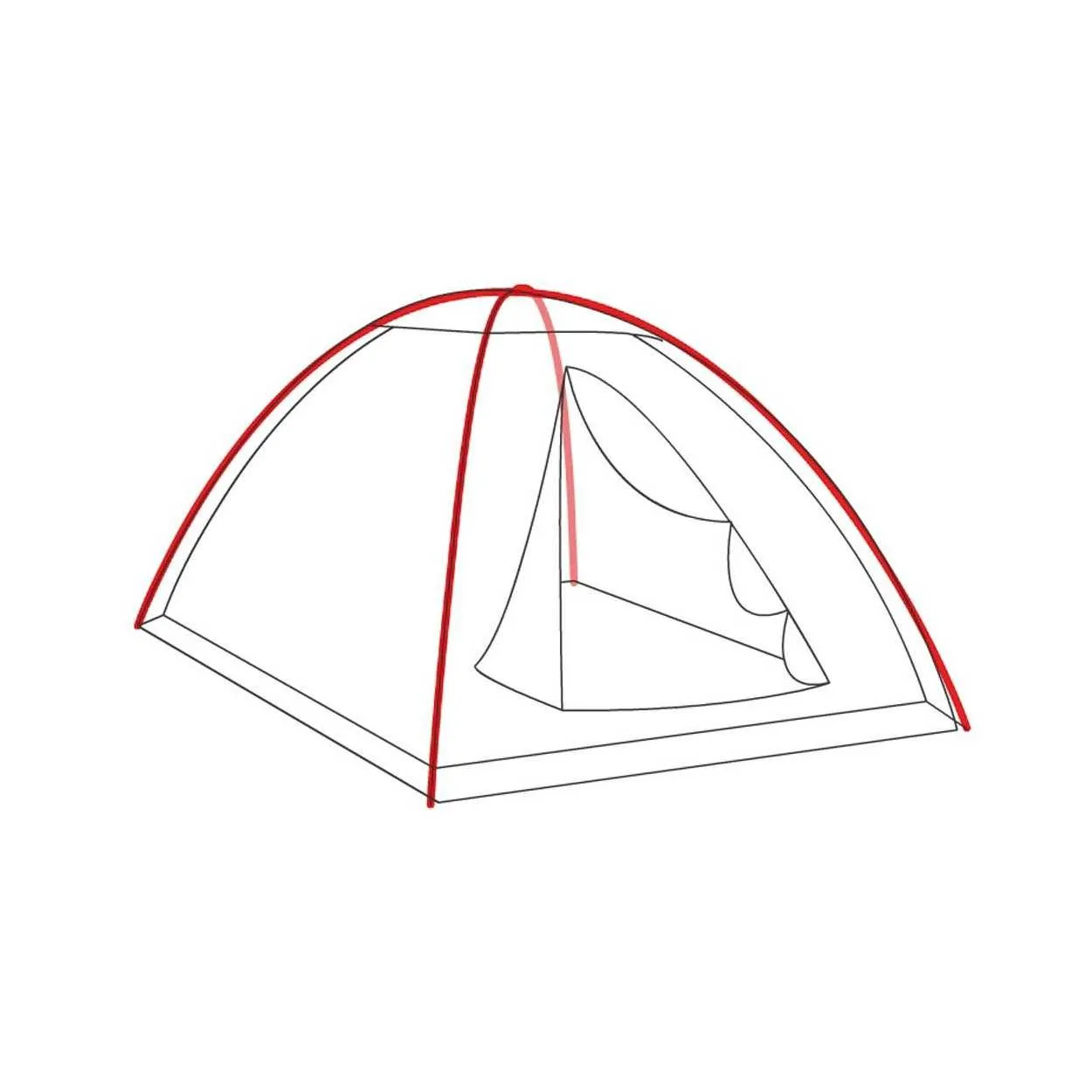 Bertoni Ronda 3 Tenda a Igloo