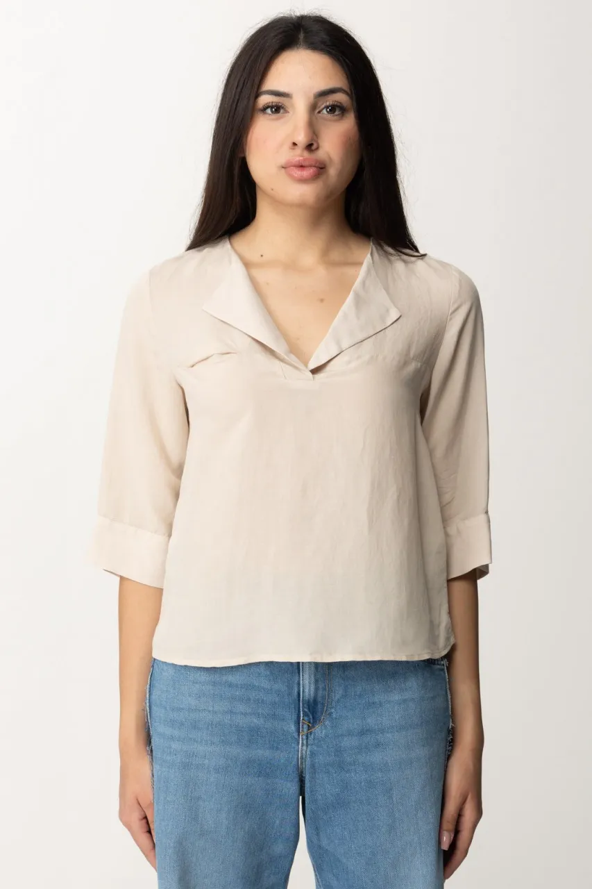 Blusa leggera Burro