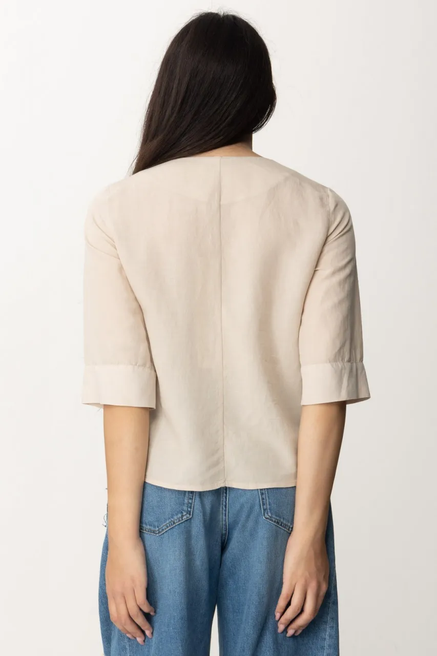 Blusa leggera Burro