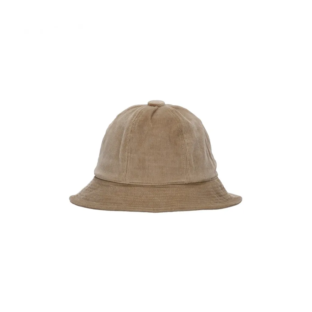 cappello da pescatore uomo cord casual BEIGE