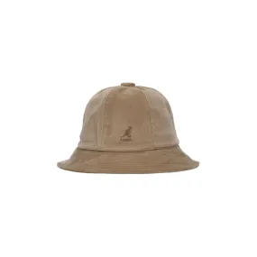 cappello da pescatore uomo cord casual BEIGE