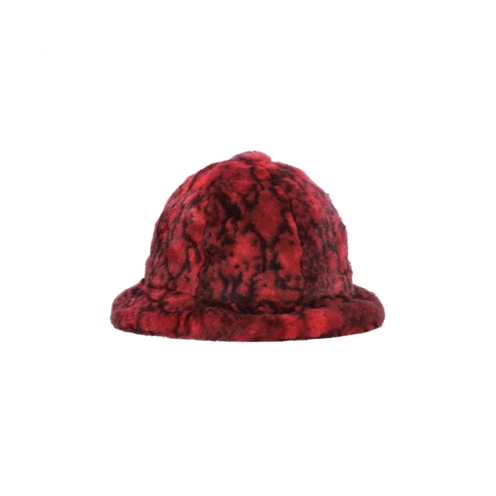 cappello da pescatore uomo faux fur casual RED SNAKE