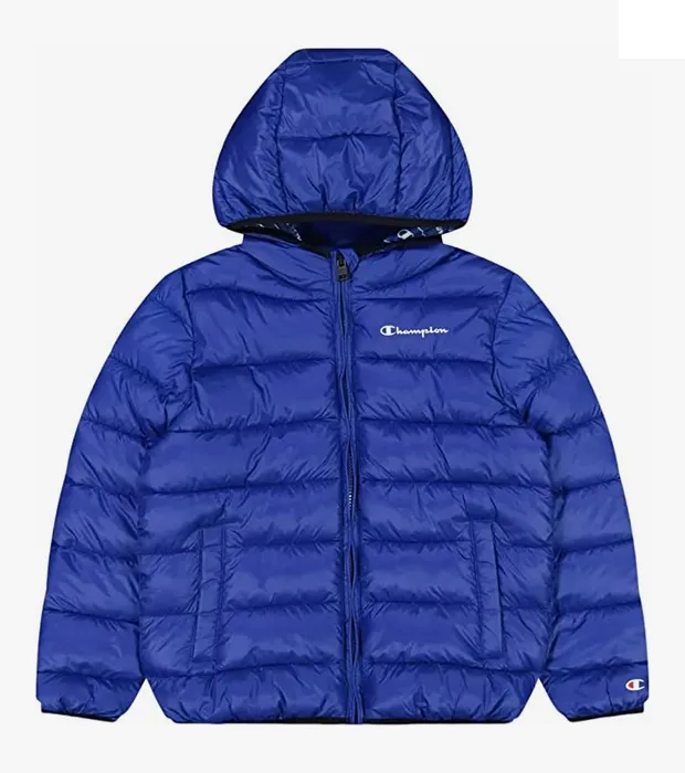 Champion boys' light jacket with hood Legacy Outdoor Light Hooded 306485 BS071 blue