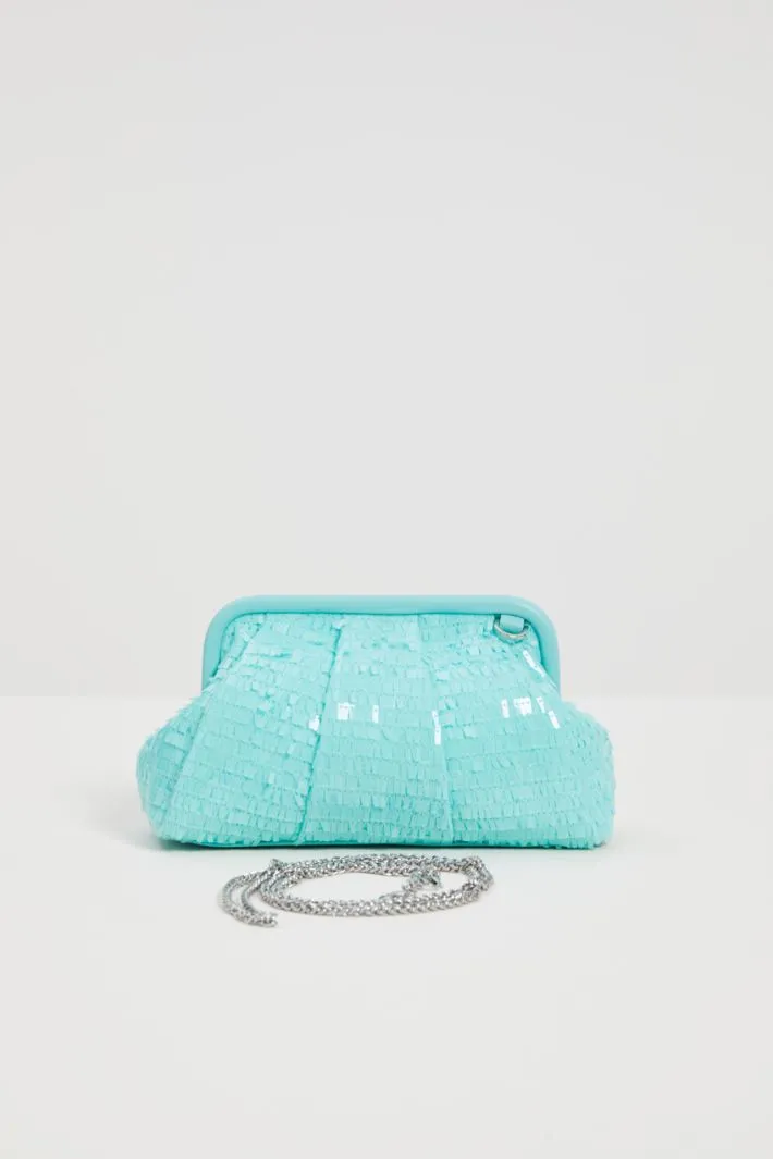 Clutch con paillettes