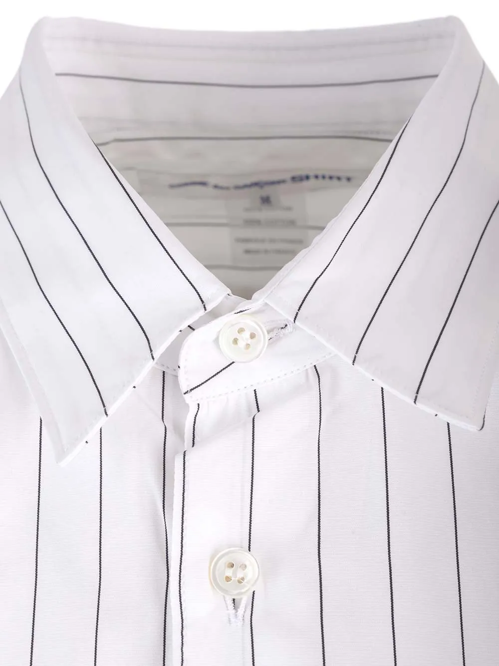   Comme Des Garcons Shirt  Camicia in cotone a righe  