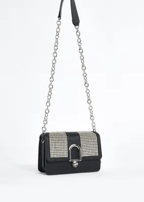 Eleonora Bag Glam crossbody con strass