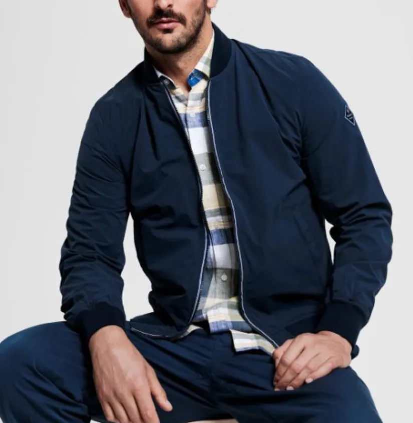 Giacca Gant uomo impermeabile con chiusura zip 7006051