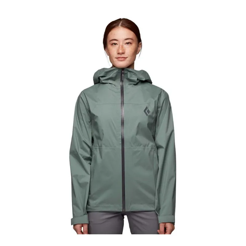 Giacca impermeabile da donna Black Diamond Stromline Stretch Rain Shell (Laurel Green)