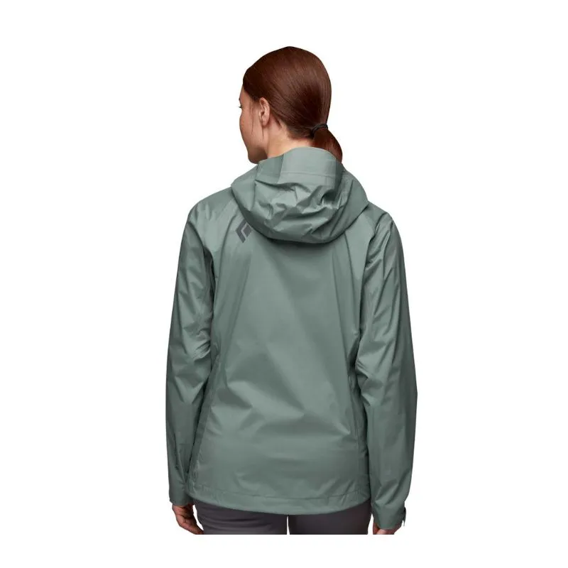 Giacca impermeabile da donna Black Diamond Stromline Stretch Rain Shell (Laurel Green)