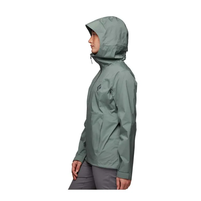 Giacca impermeabile da donna Black Diamond Stromline Stretch Rain Shell (Laurel Green)