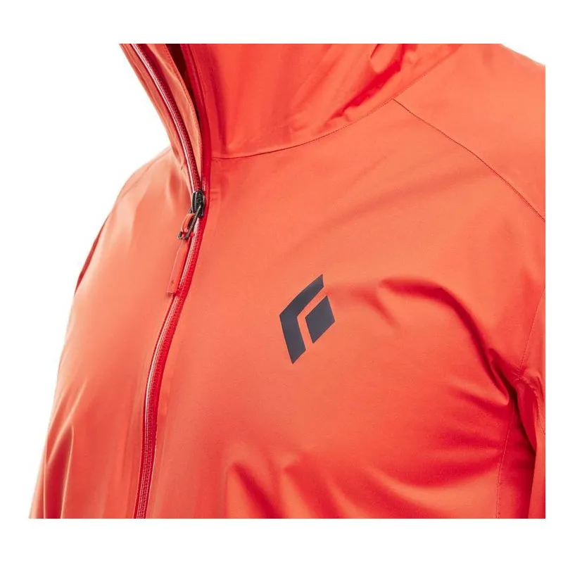 Giacca impermeabile da uomo Black Diamond Stormline Stretch Rain Shell (Kingfisher)