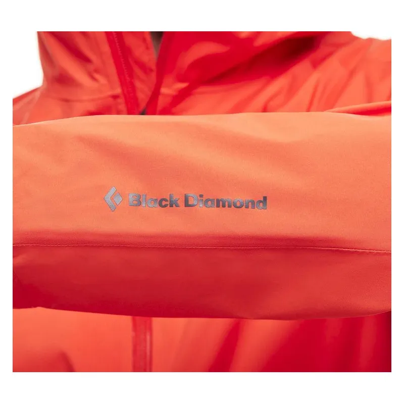 Giacca impermeabile da uomo Black Diamond Stormline Stretch Rain Shell (Kingfisher)