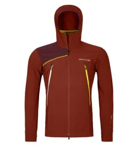 Giacca softshell da uomo Ortovox Pala Hooded Jacket M (arancione)