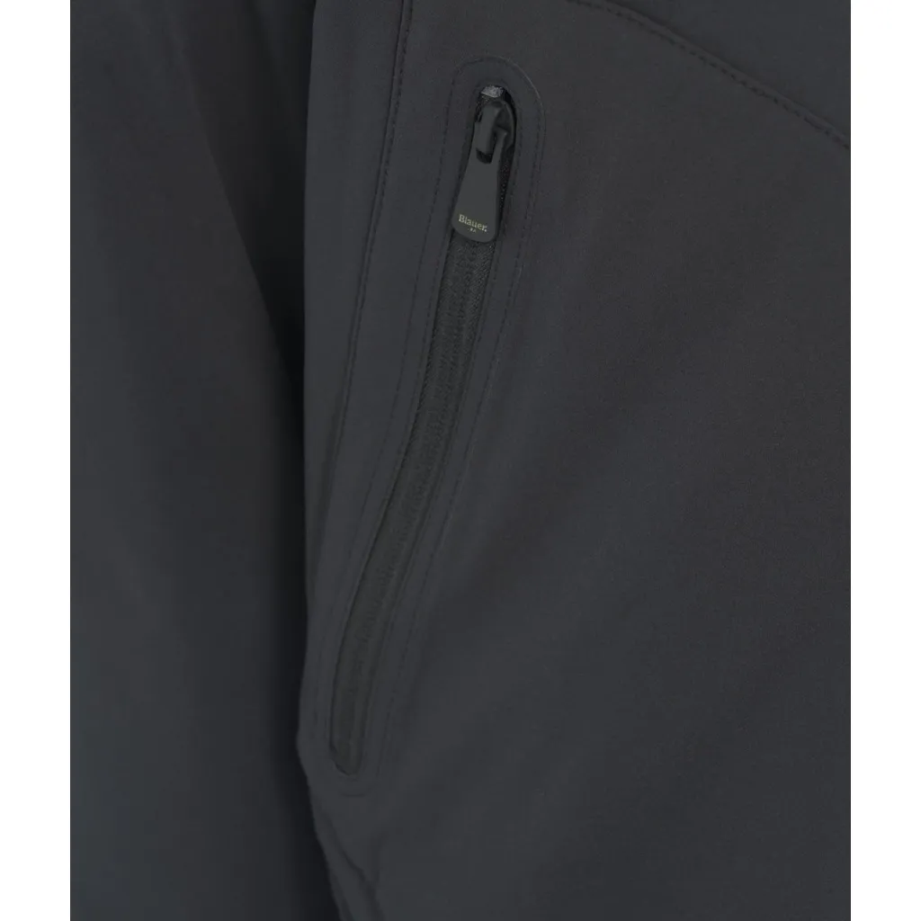 Giacca softshell imbottita nero