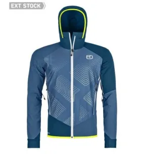 Giacca softshell Ortovox Col Becchei Jacket M (blu montagna) uomo