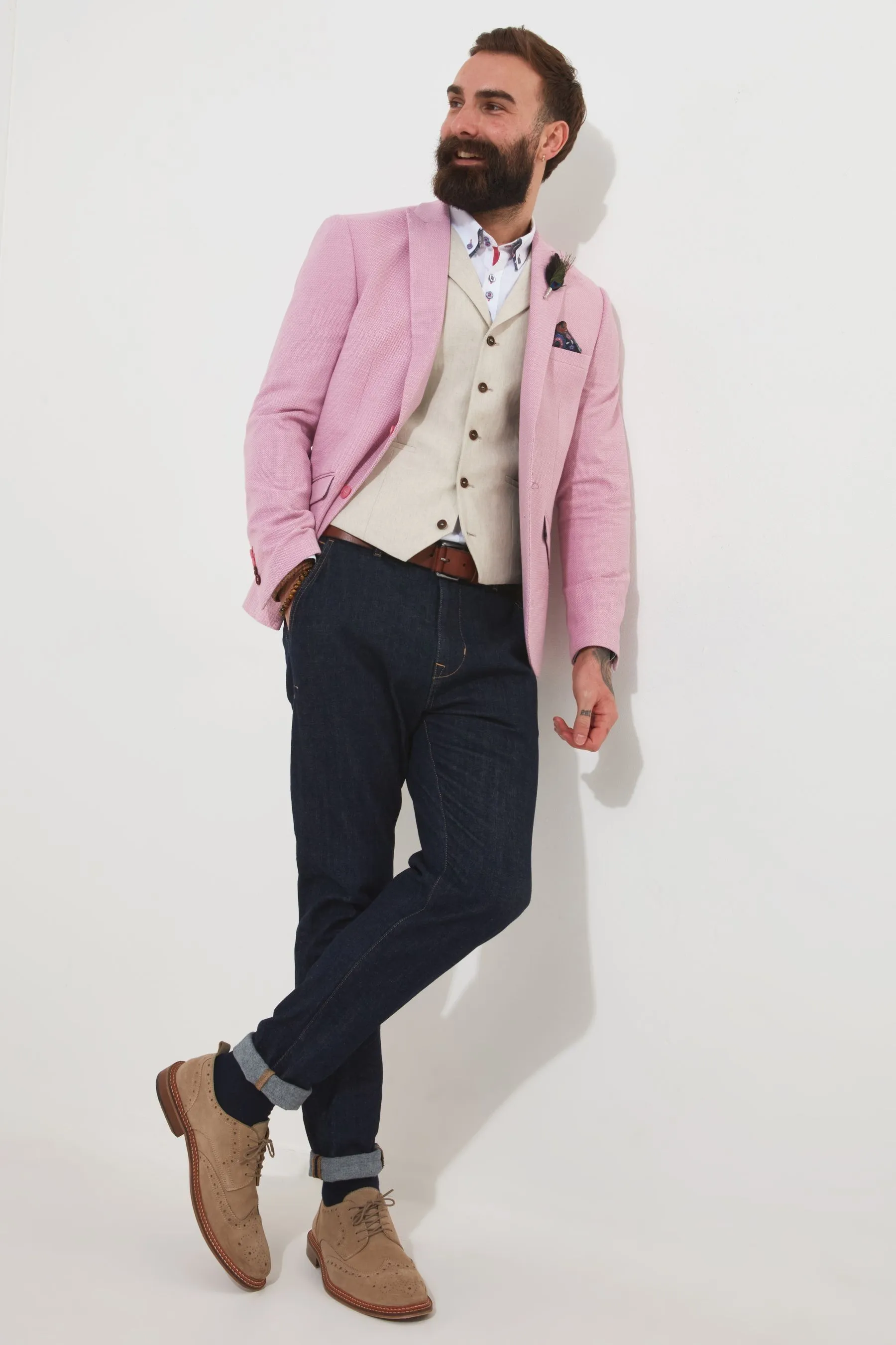 Joe Browns regular  - Completo Blazer Giacca con fodera a contrasto