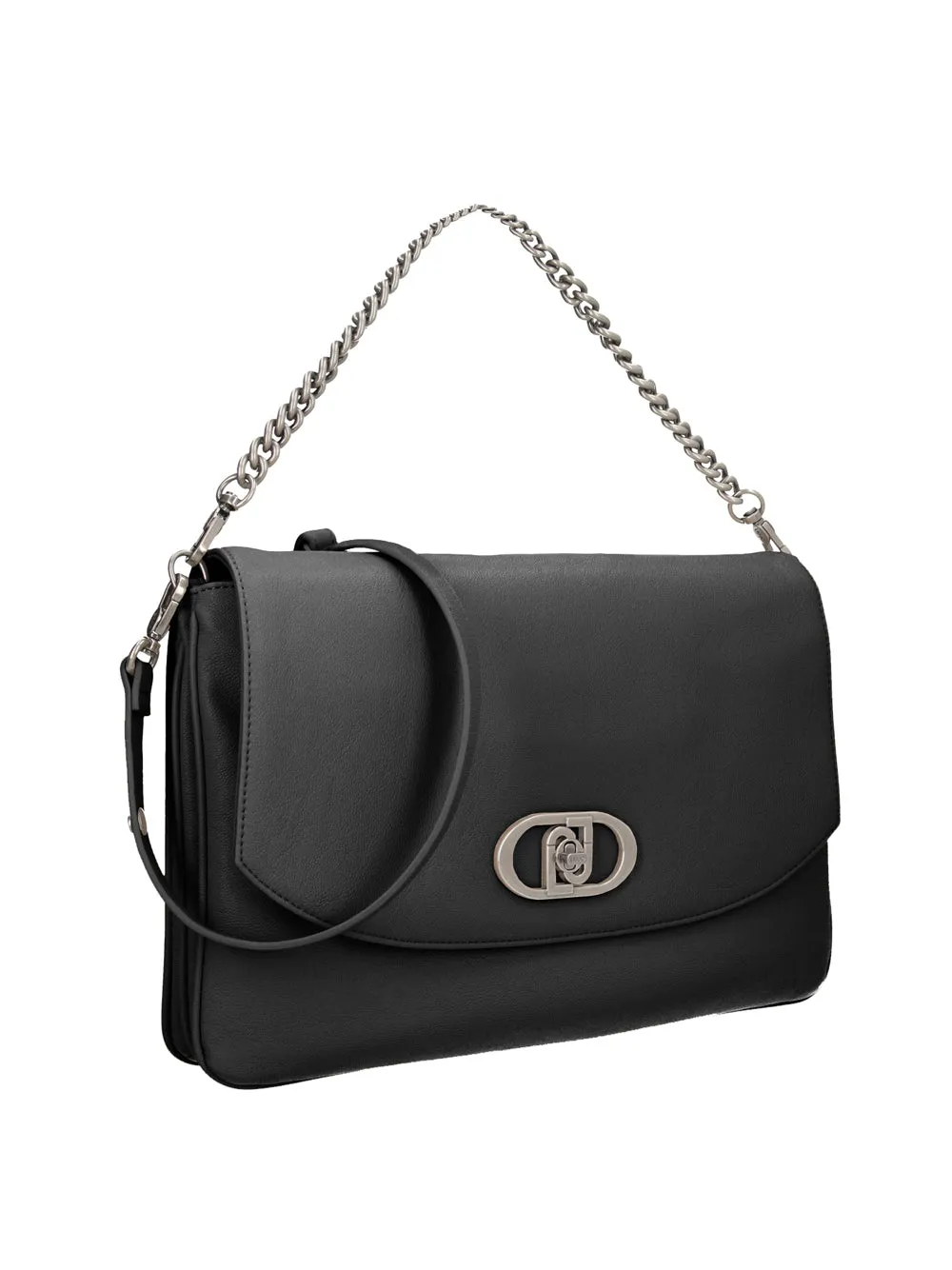 Liu Jo Borsa a Tracolla Ecs L Messenger Donna Mod. AF4223E0093 22222 Nero