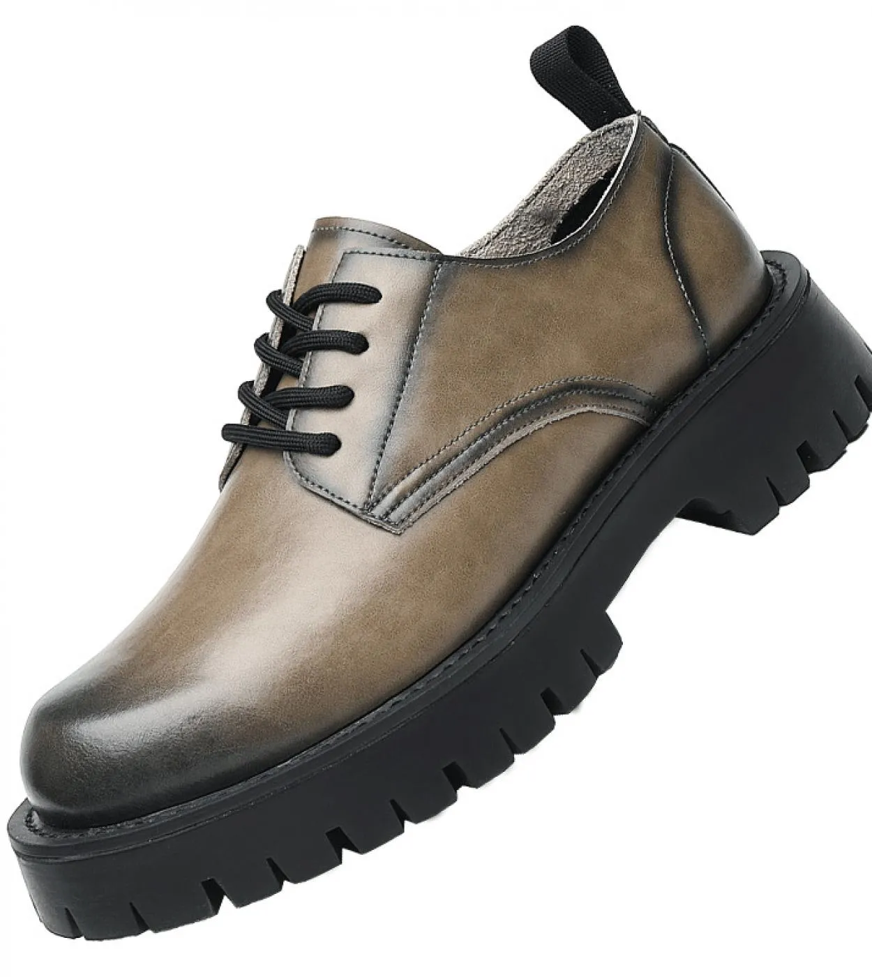 Low Top Men Martin Boots New Big Toe Man Scarpe da lavoro Scarpe outdoor da uomo traspiranti Suola spessa Grigio Nero Marrone Bo