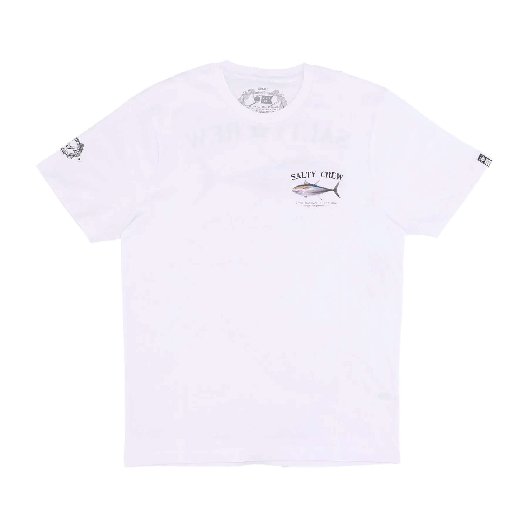 Maglietta Uomo Big Blue Premium Tee White