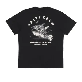 Maglietta Uomo Hot Rod Shark Premium Tee Black