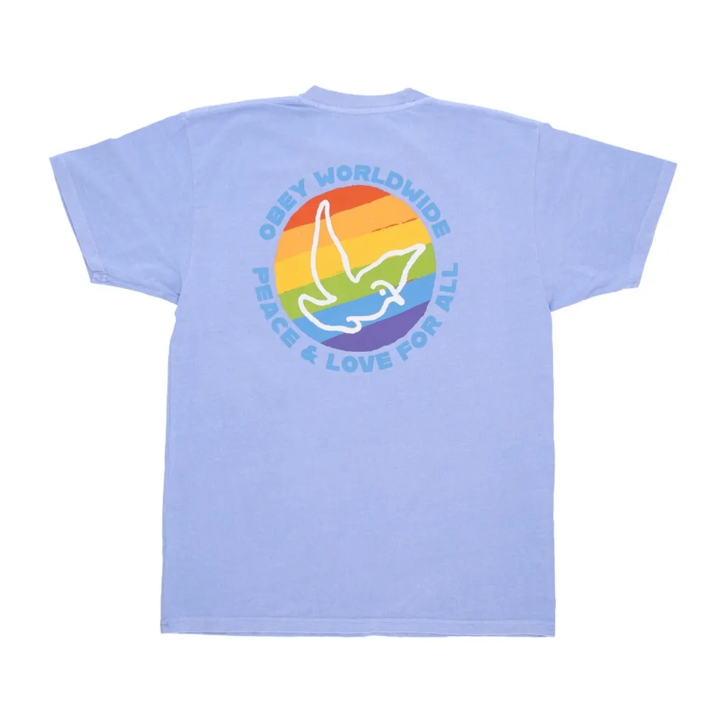 maglietta uomo peace love pigment classic tee PIGMENT HYDRANGEA