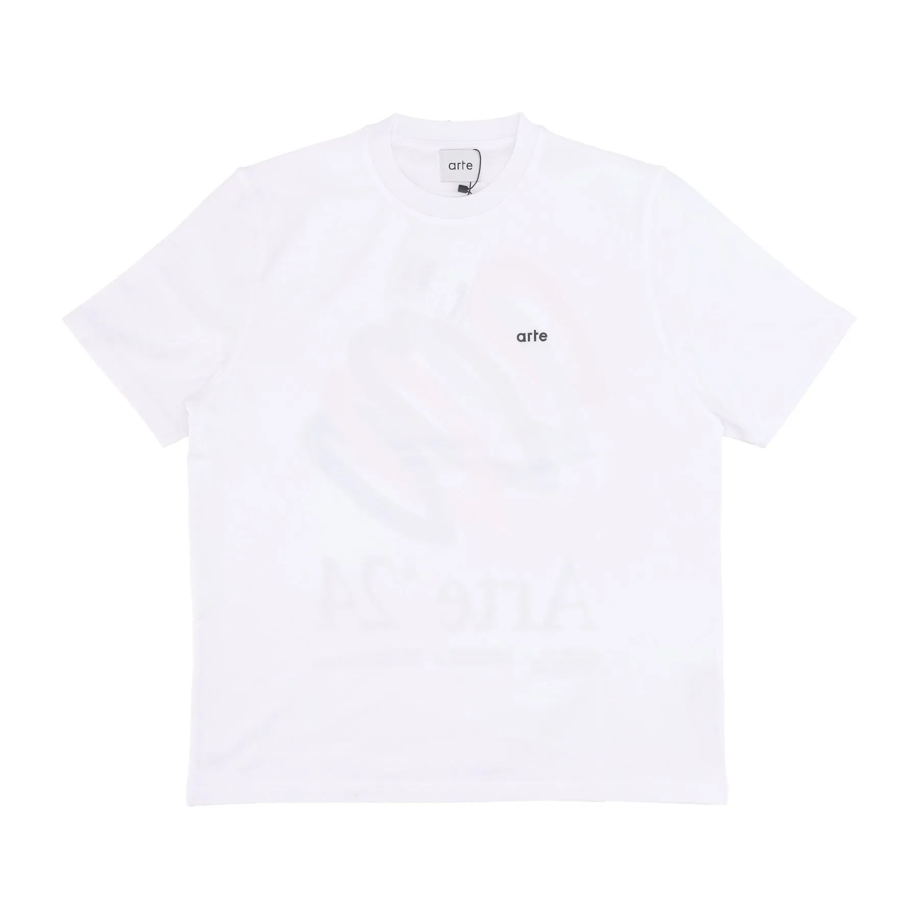 Maglietta Uomo Teo Back Hearts Tee White