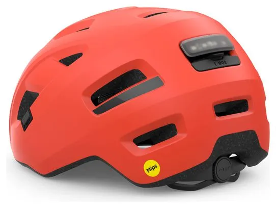 Met E-Mob Mips Casco urbano arancione