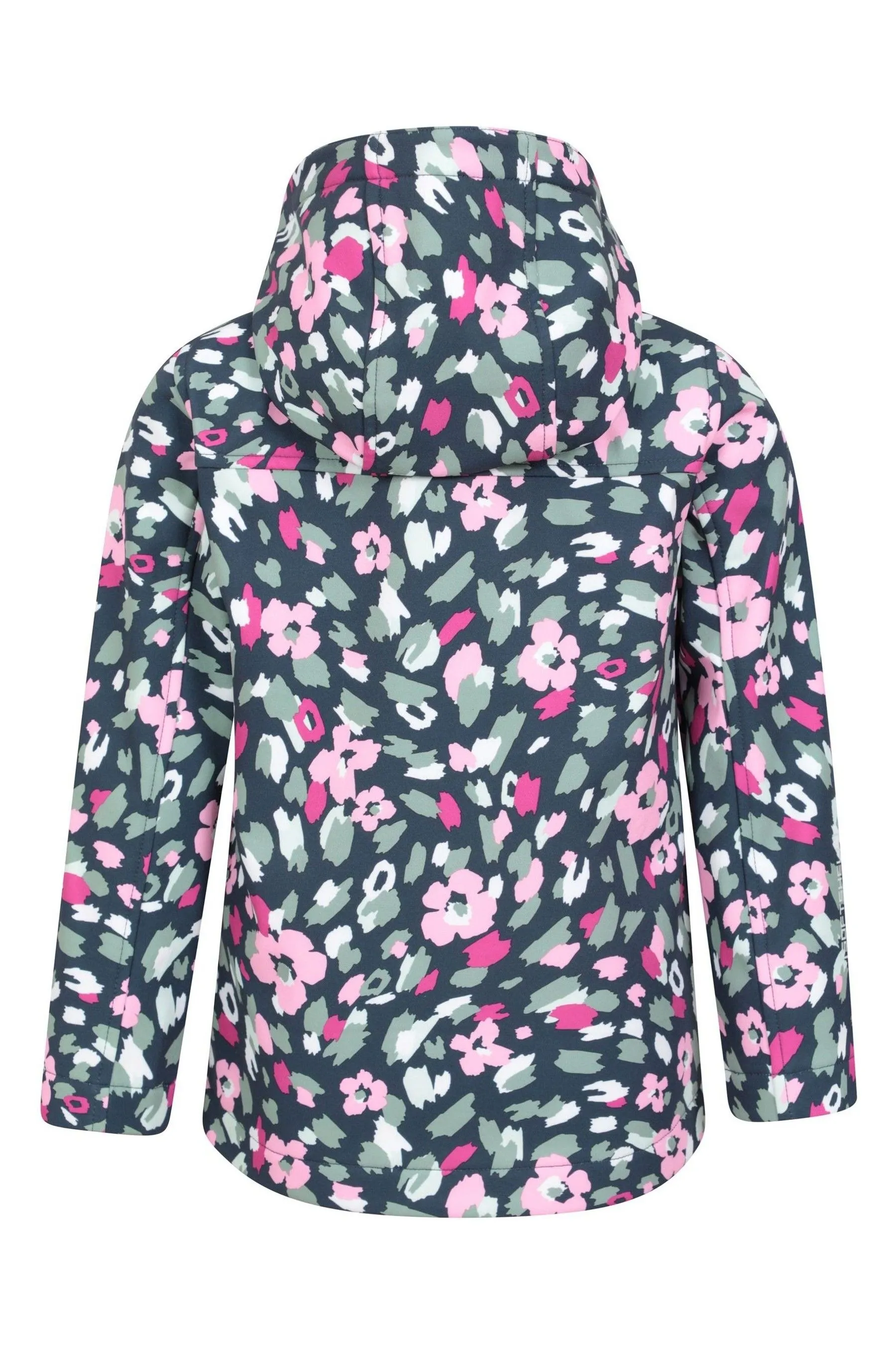 Mountain Warehouse Exodus II Giacca Softshell Resistente all'Acqua Stampata Per Bambini    