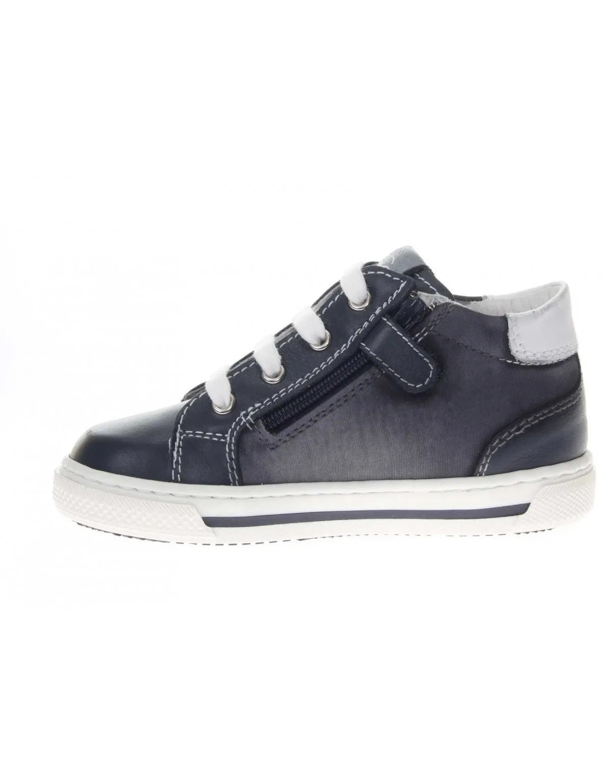 Nero Giardini  Sneaker in pelle e tessuto