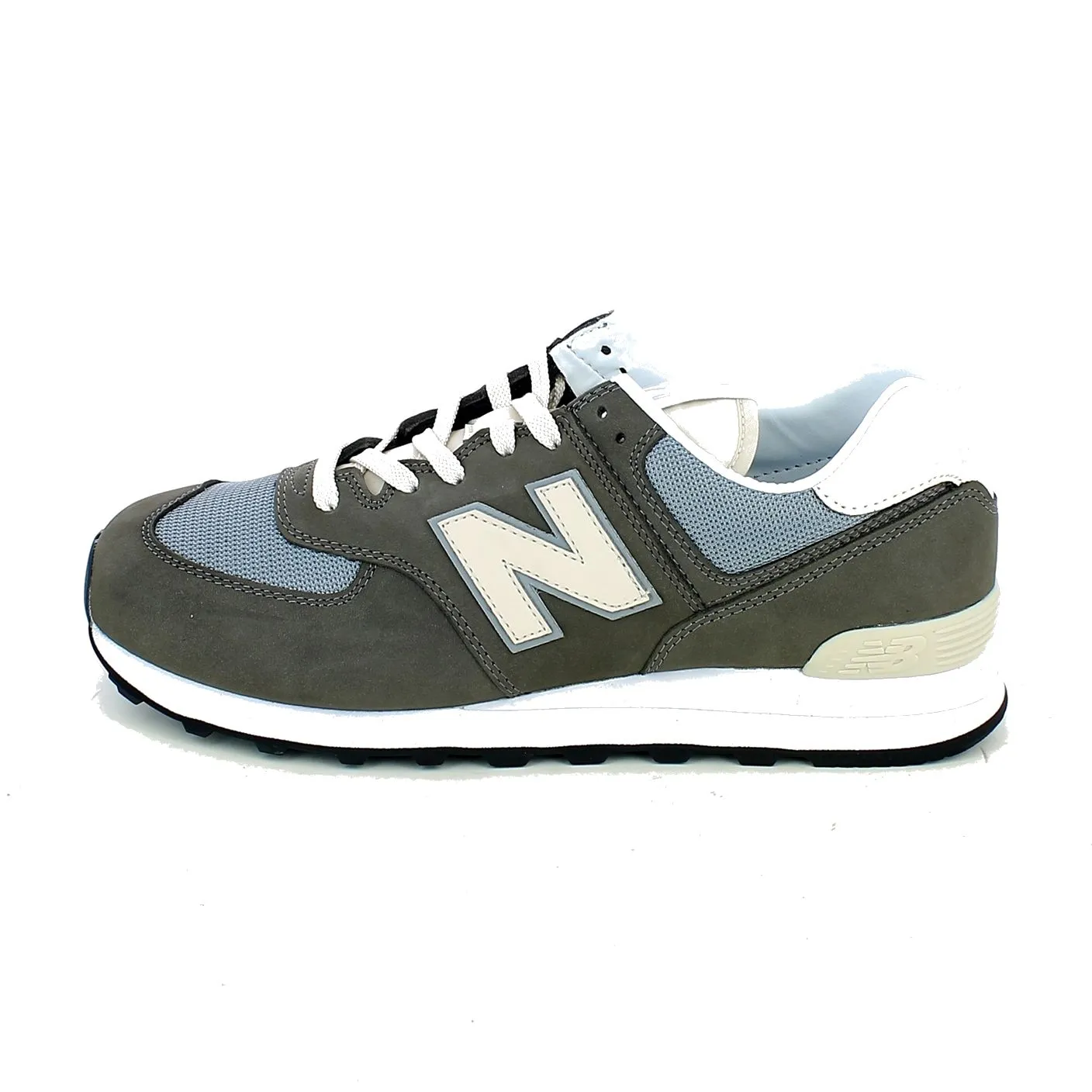 New Balance  Sneaker 574 Nubuck Mesh Grey 