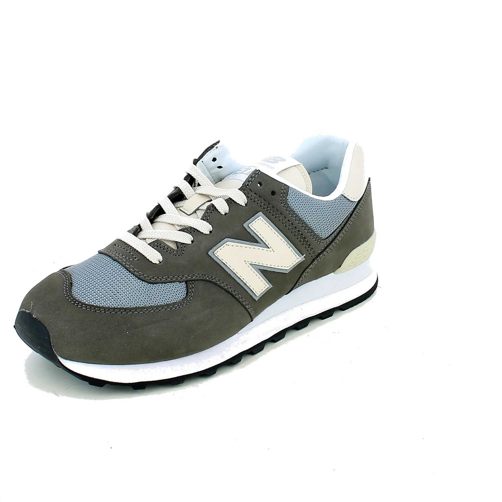 New Balance  Sneaker 574 Nubuck Mesh Grey 