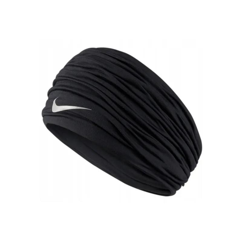 NIKE DRY NECK WRAP SCALDACOLLO TRAINING RUNNING - NERO