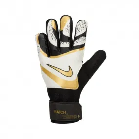 Nike Guanti Portiere Match Nero Oro Bambino