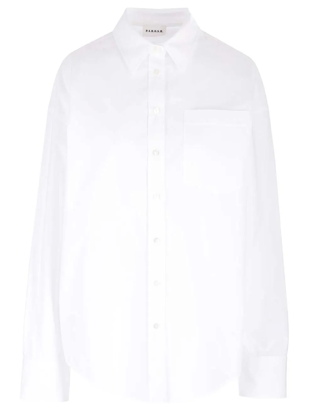   P.a.r.o.s.h.  Camicia in cotone bianco  