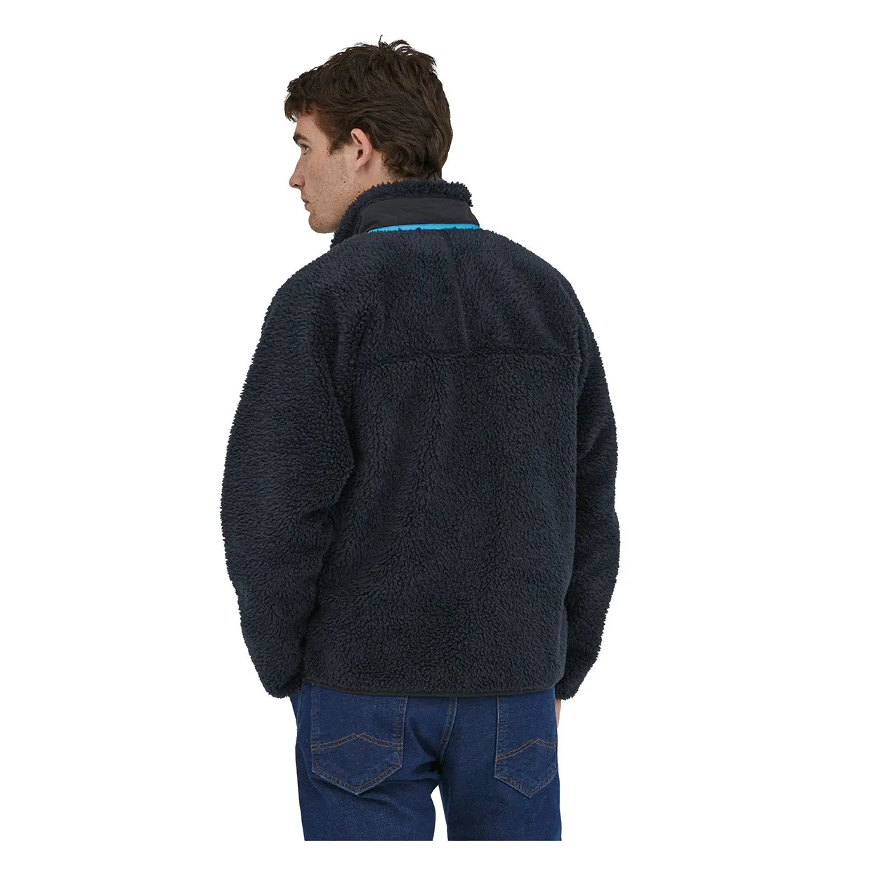 Pile Patagonia Classic Retro-X Blu Scuro / Nero