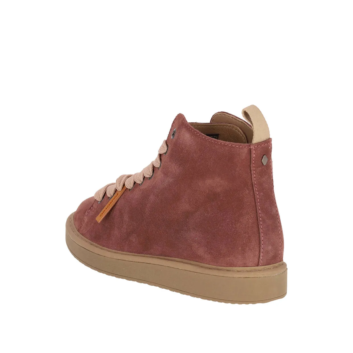 Polacchini Donna Panchic P01 Suede Rosa