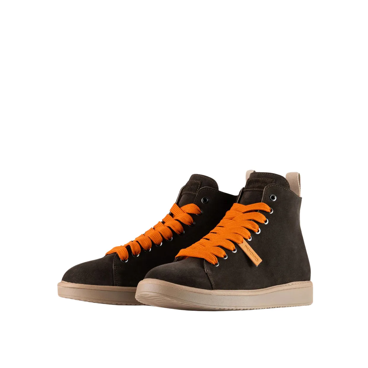 Polacchini Uomo Panchic P01 Suede Marrone