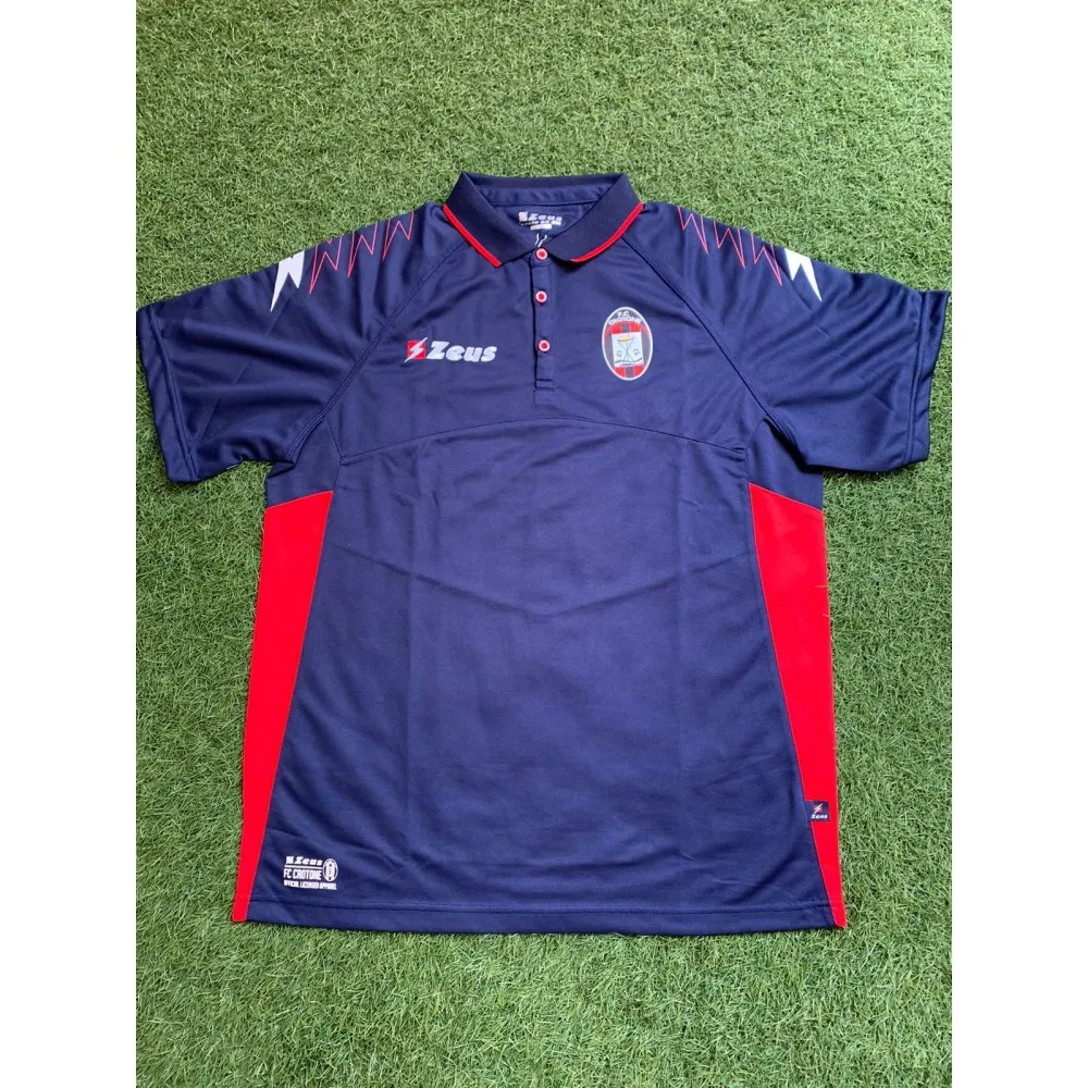 POLO DA PASSEGGIO F.C. CROTONE BLU/ROSSO