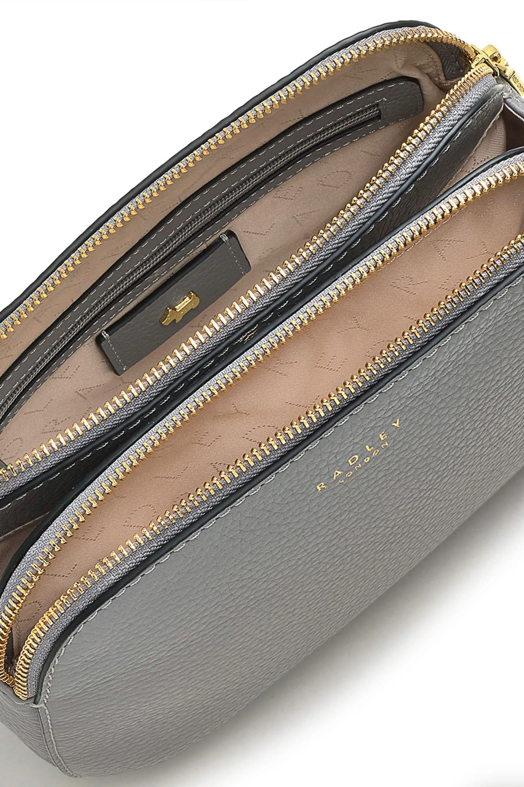 Radley London - Dukes Place - Borsa a tracolla media con zip in alto    