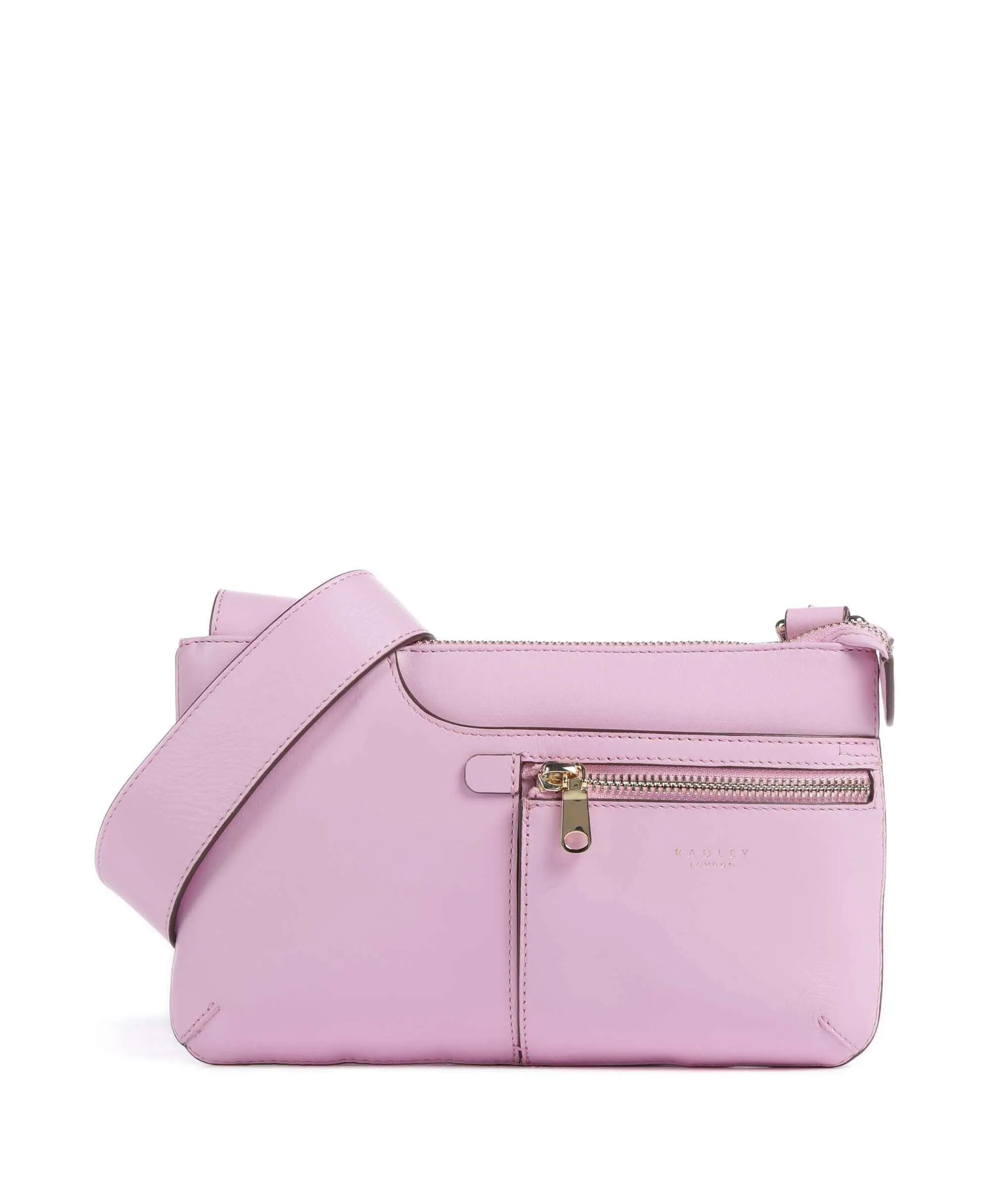  Radley London Pockets Icon Borsa a tracolla pelle di vacchetta finemente grana rosa  