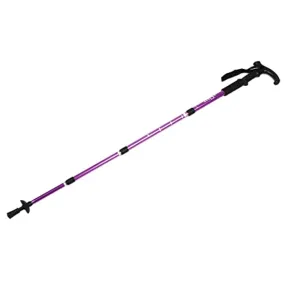 Ruilogod da passeggio, anti-shock regolabile estensibile, canna pieghevole 4 sezioni Telescoping, T Shaped rampicante Trekking P