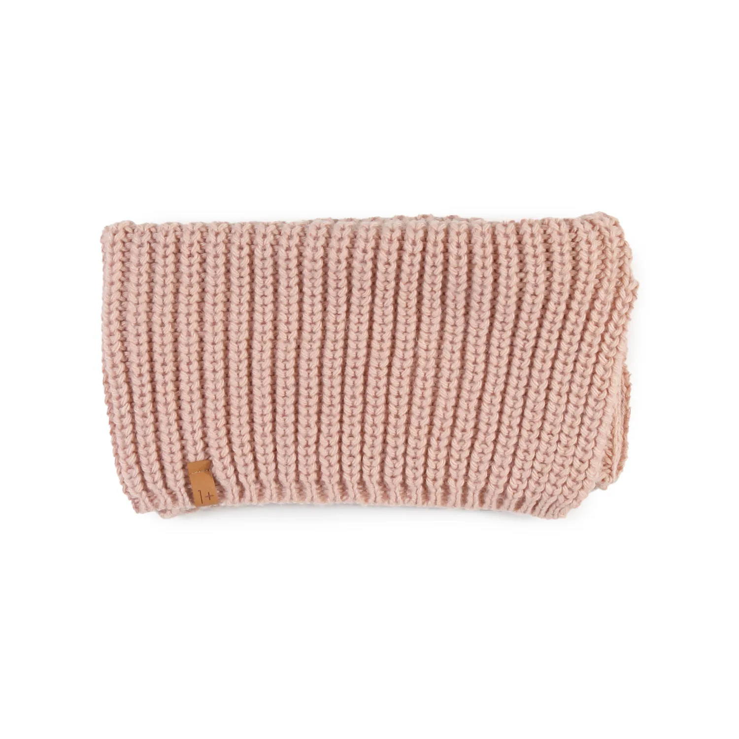 Scaldacollo Tricot Bo Rosa Chiaro Bimba