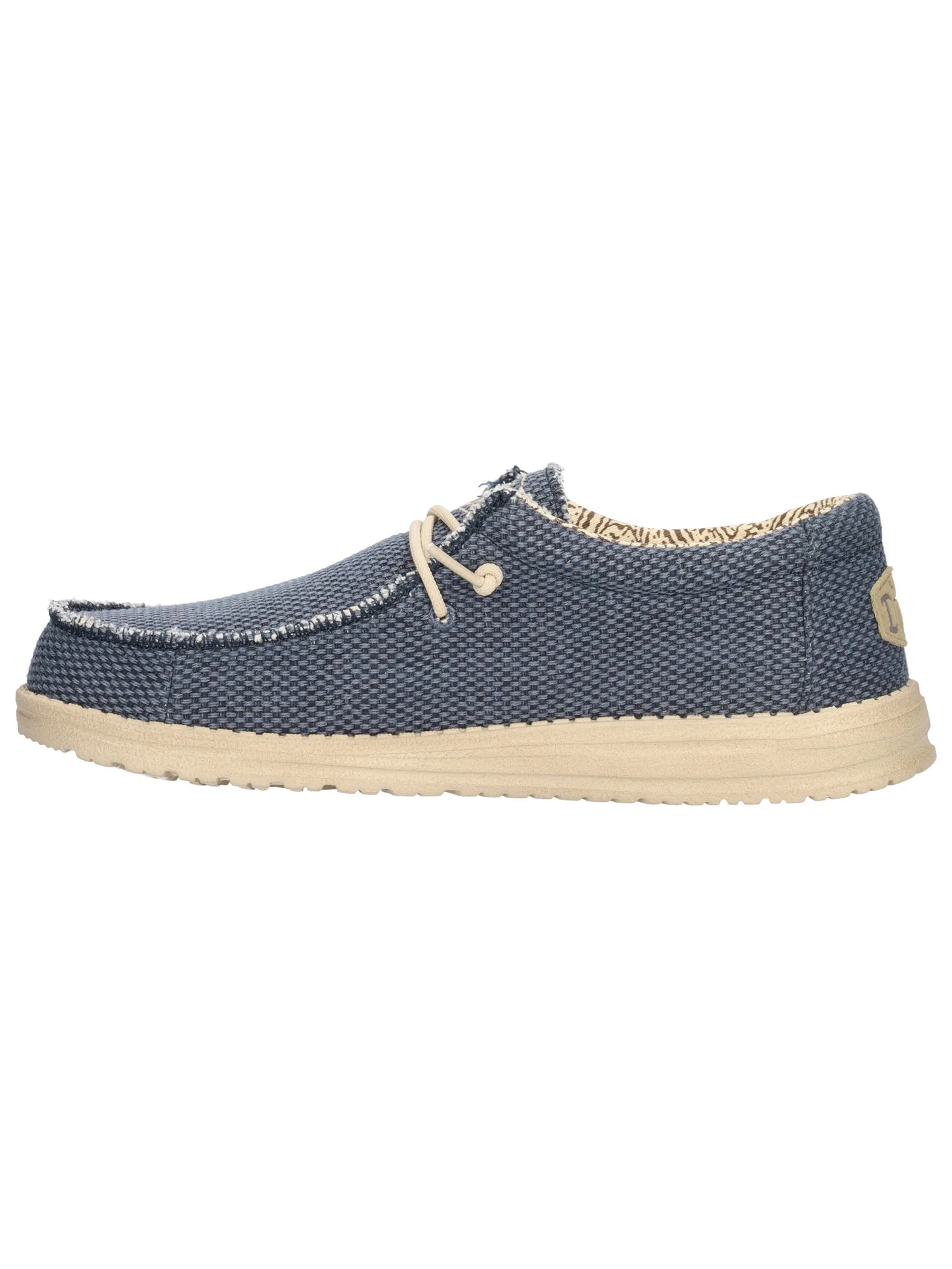 Scarpa slip on Hey Dude Wally Braided da uomo blu